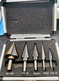 SET Aluminijumskih stepenastih burgija