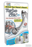 Turbo Flex aerator za slavinu u srebrnoj varijanti.