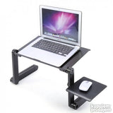 Nosač za laptop sa dodatnim prostorom za držanje miša.