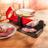 Ručni rezač PRODAVANI namenjen je sečenju suhomesnatih proizvoda.
