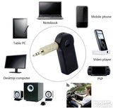 Bluetooth audio prijemnik za povezivanje telefona sa uređajem preko 3,5 mm AUX priključka.