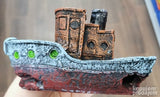Figura brod za akvarijum 17cm
