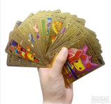 Set zlatnih karata sa Pokémon tematikom.