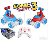 Sonic stunt auto sa svetlećim točkovima i muzikom.