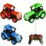 Traktor-igračka namenjena upravljanju na daljinu.