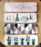 Ukrasne drvene plocice 23.5 x 7.5cm