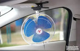 Ventilator za vozilo na 24 V sa štipaljkom za pričvršćivanje.