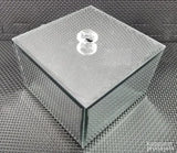 Kutija nakit ogledalima 13.5 x 14 x 10cm za praktičnu svakodnevnu upotrebu