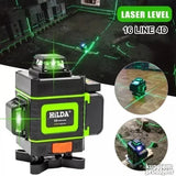 Laserski nivelir sa 16 linija prikazan kao alat za merenje i nivelaciju.