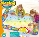 Aqua Magic podloga spremna za novu rundu crtanja nakon što crteži nestanu.