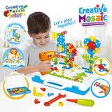Komplet za kreativne aktivnosti predstavljen kao igračka 4 u 1.
