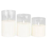 Led svece na daljinski bele