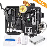 Alviora Komplet za preživljavanje Veliki Set 18 delova Survival kit – za dom i slobodno vreme