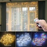 LED zavesa za ukrašavanje prostora tokom praznika.