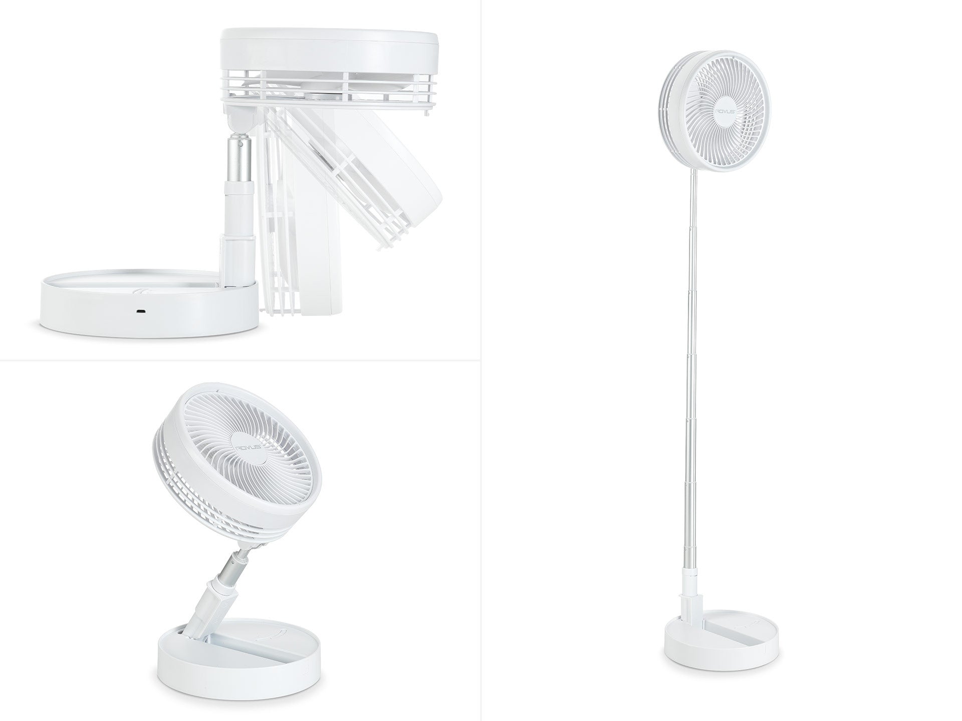 Bežični sklopivi ventilator na punjenje