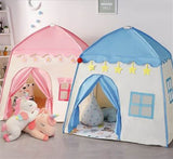 Sator za decu dvorac kucica za igru Plavi i Rozi