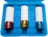 Solvique Set nasadnih Gedora za alu felne 1/2" 17mm-21mm – za praktičniju rutinu