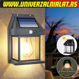 Solarna lampa za dvorište fenjer