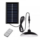 LED luster sa zasebnim solarnim panelom.