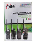 Hands-free voki-toki radio set sa 2 stanice